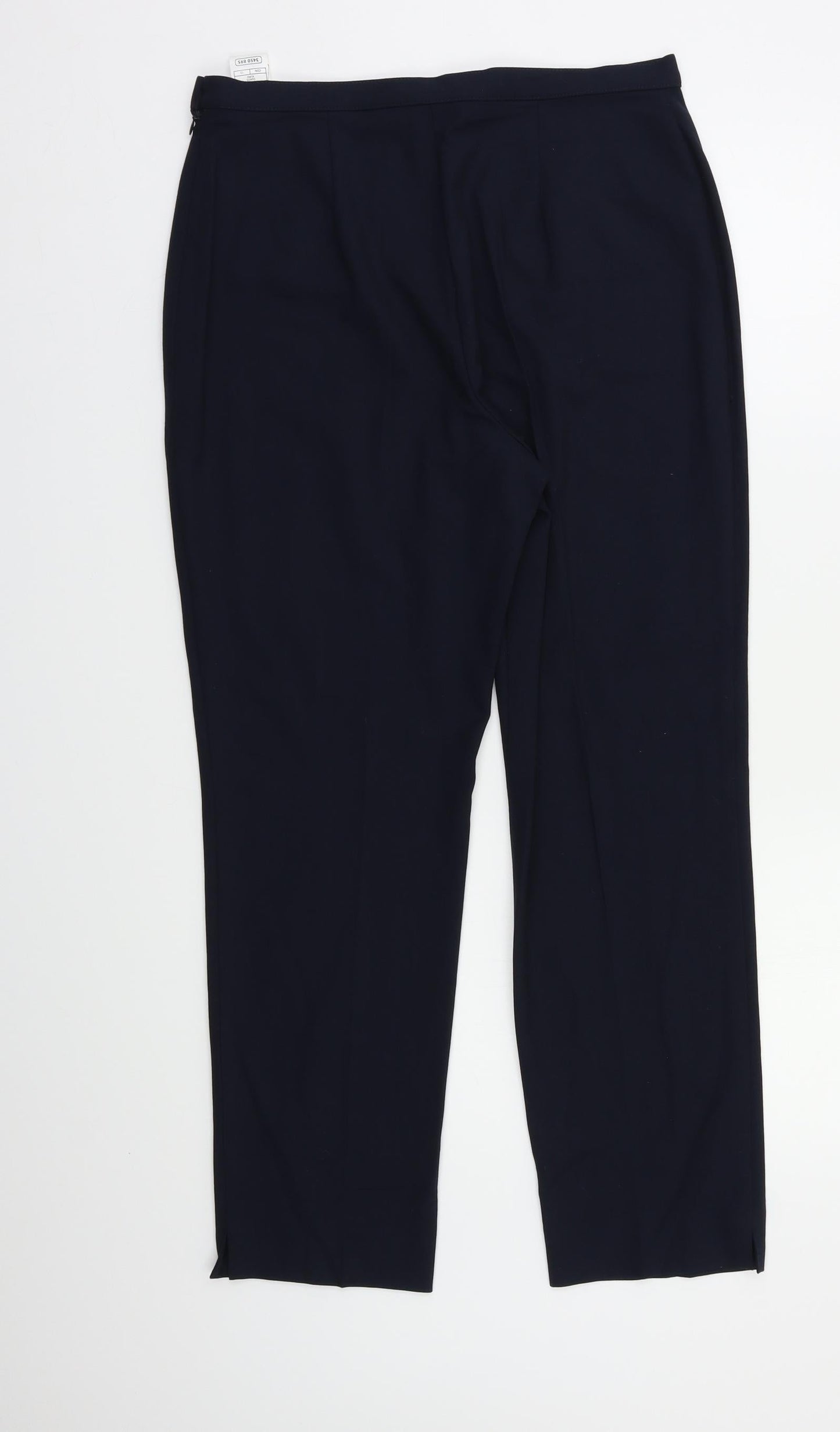 M&S Womens Black   Dress Pants Trousers Size 14 L25 in