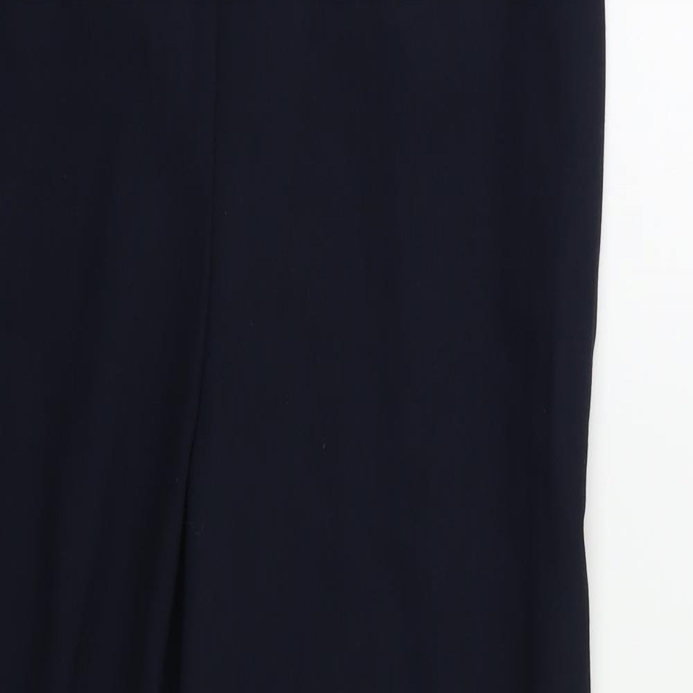 M&S Womens Black   Dress Pants Trousers Size 14 L25 in