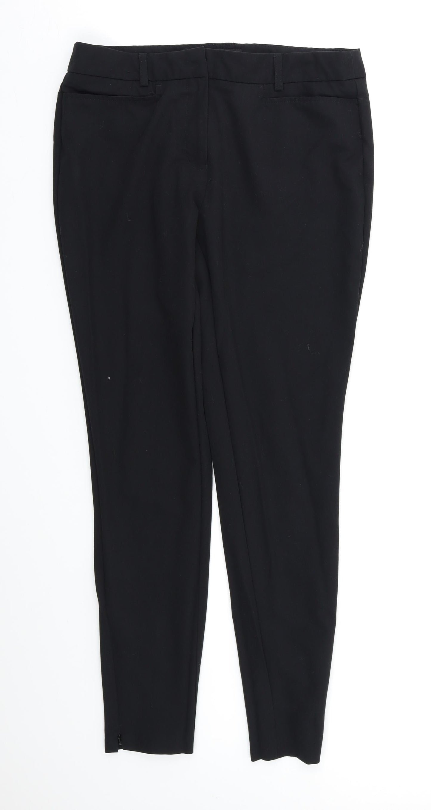 NEXT Womens Black   Dress Pants Trousers Size 10 L26 in