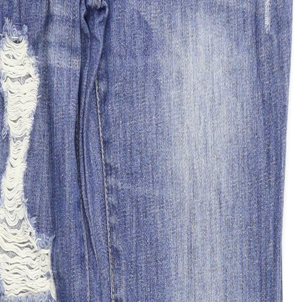 Blonde Heritage Womens Blue   Skinny Jeans Size 12 L30 in