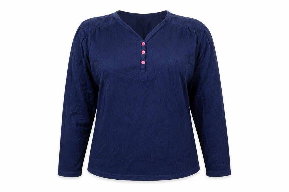 Preworn Womens Blue   Basic T-Shirt Size 10
