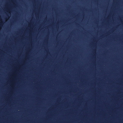 Preworn Womens Blue   Basic T-Shirt Size 10
