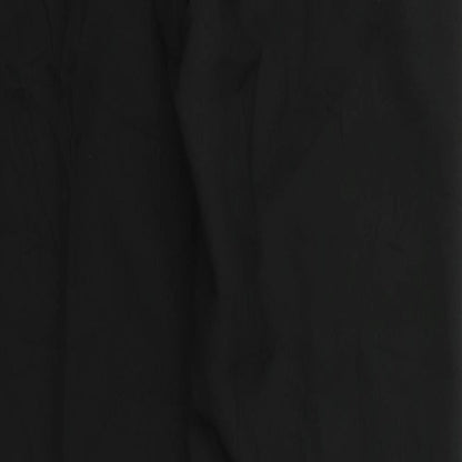 Preworn Womens Black  Rayon Trousers  Size 34 L24 in
