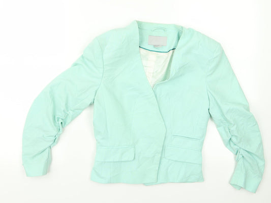 H&M Womens Green   Jacket  Size 6