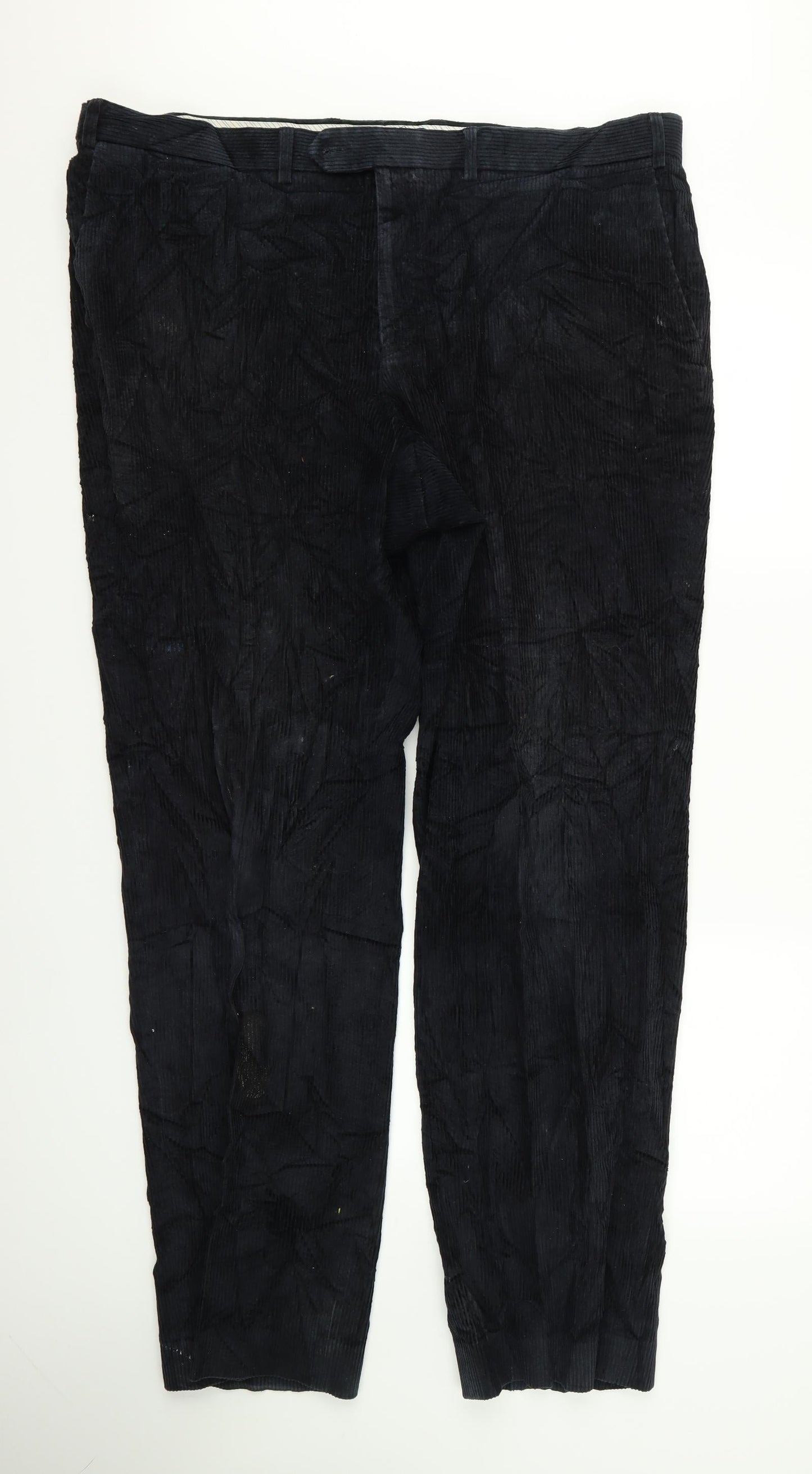 Preworn Womens Black   Trousers  Size 32 L29 in