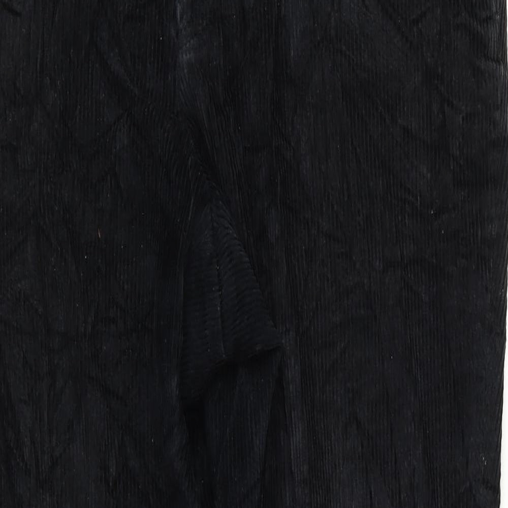 Preworn Womens Black   Trousers  Size 32 L29 in