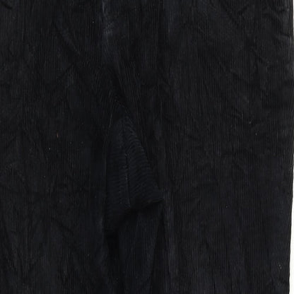 Preworn Womens Black   Trousers  Size 32 L29 in