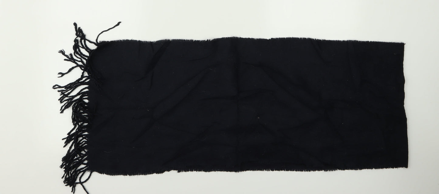 Preworn Womens Black    Scarf