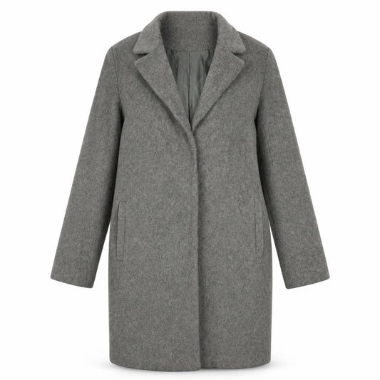 Atmosphere Womens Grey   Overcoat Jacket Size 6