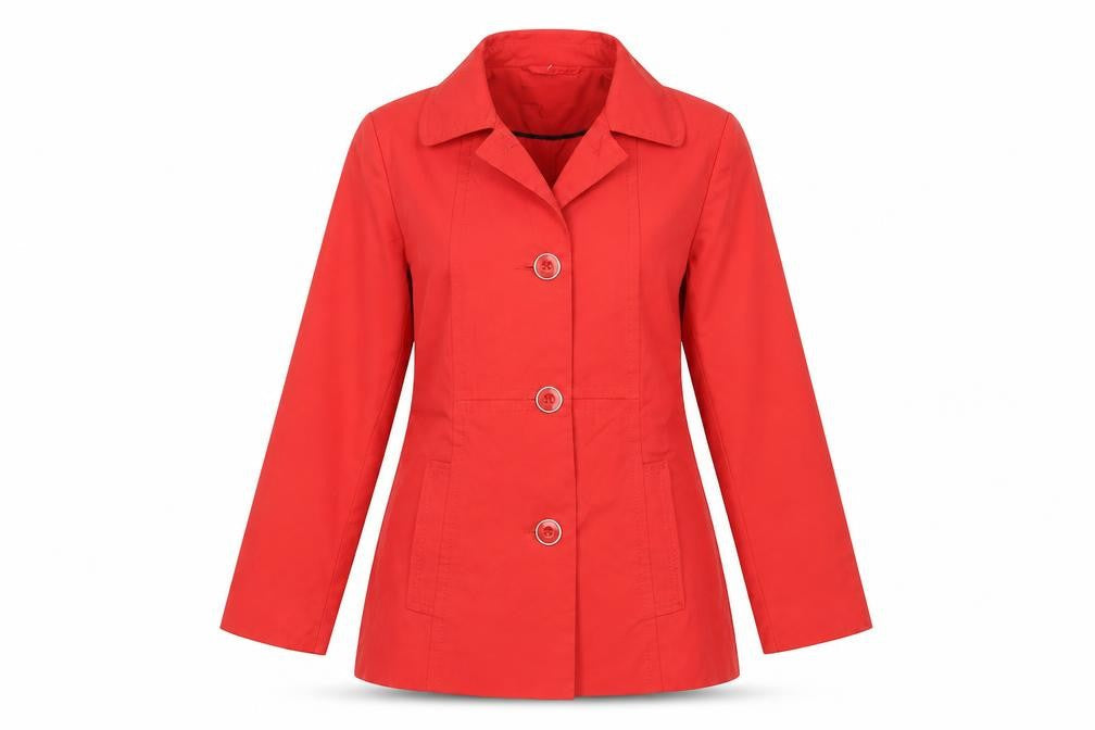 petite Womens Orange   Jacket  Size 10