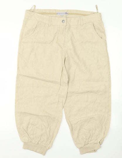 Preworn Womens Beige   Trousers  Size 12