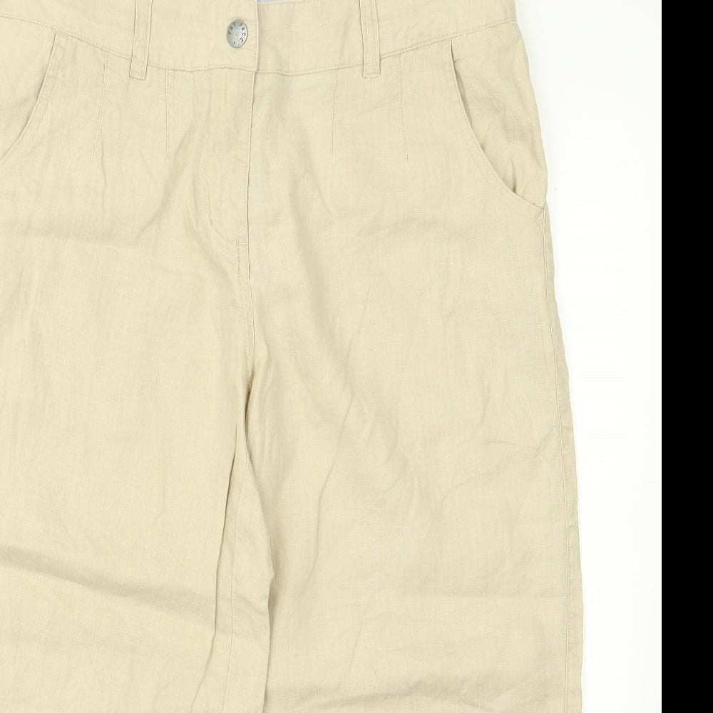 Preworn Womens Beige   Trousers  Size 12
