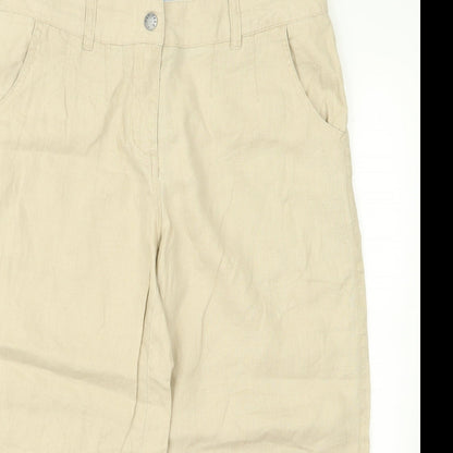 Preworn Womens Beige   Trousers  Size 12
