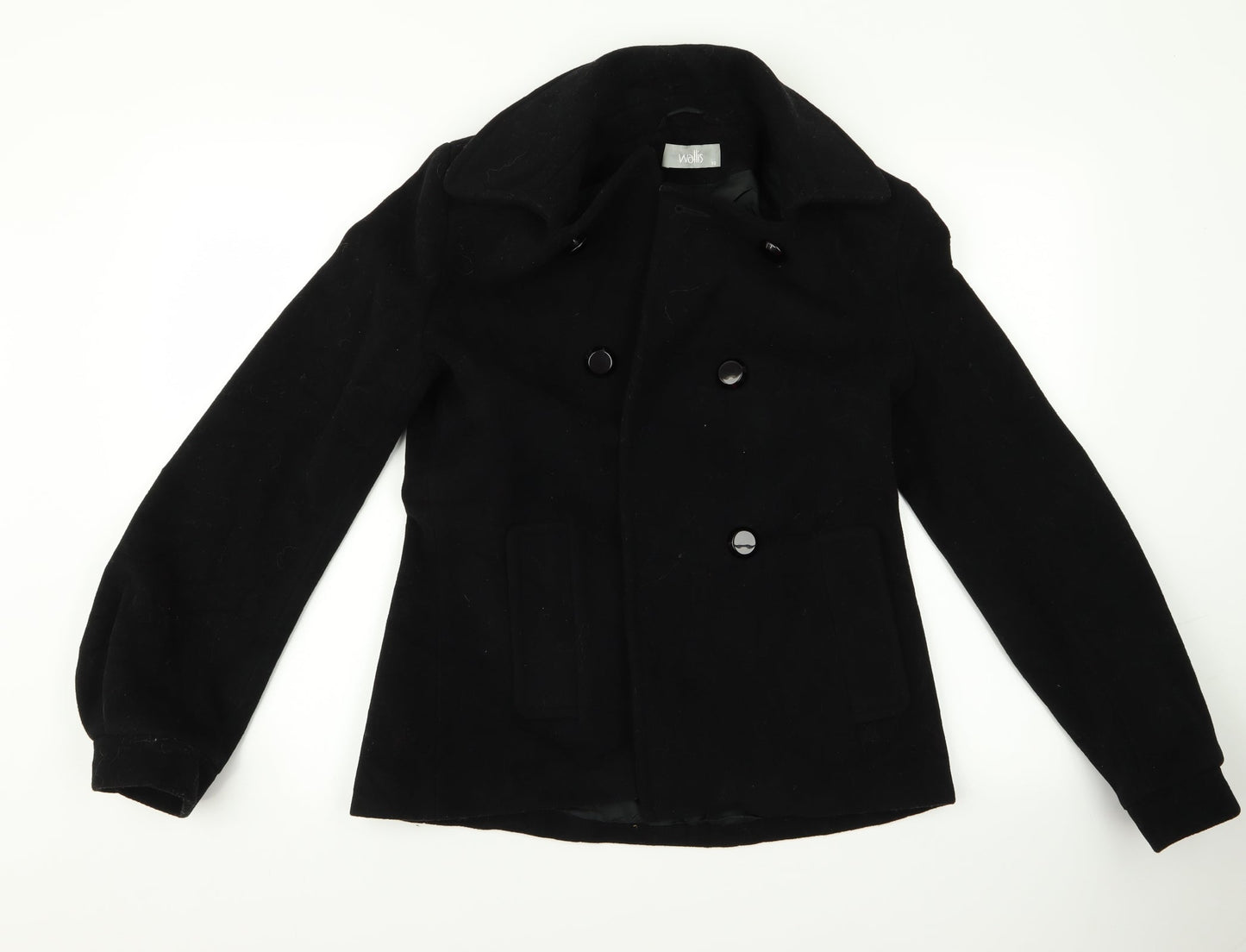 Wallis Womens Black   Jacket  Size 10