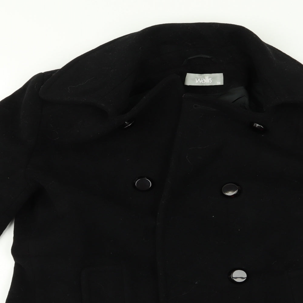 Wallis Womens Black   Jacket  Size 10