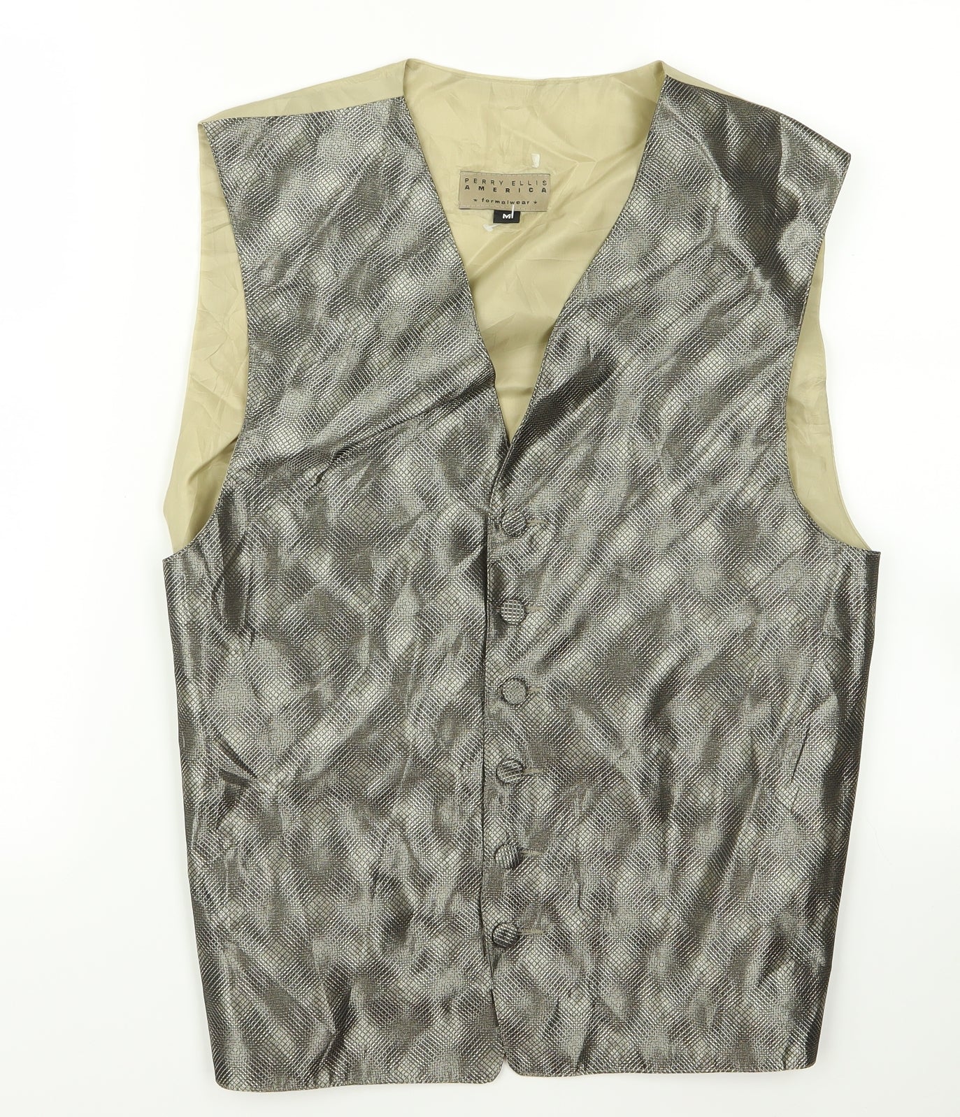 lperry ellis Mens Brown   Gilet Jacket Size M