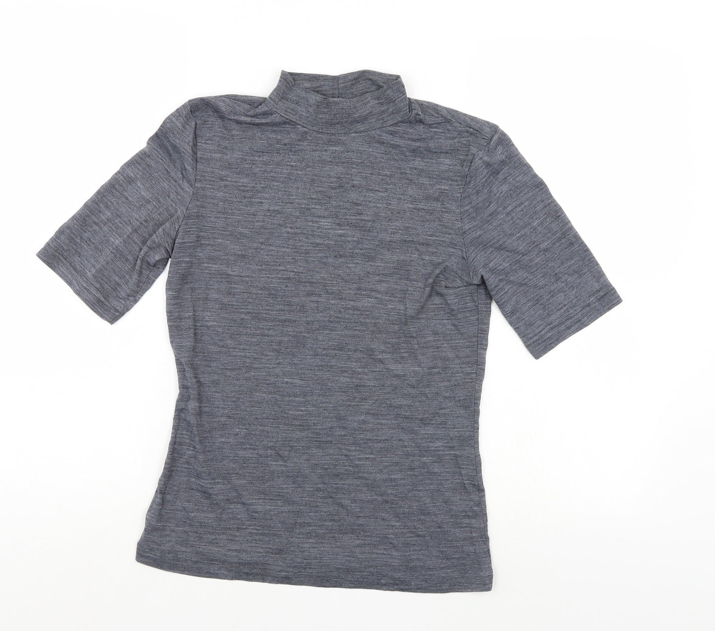 Massamino dutti Womens Grey   Basic T-Shirt Size 8