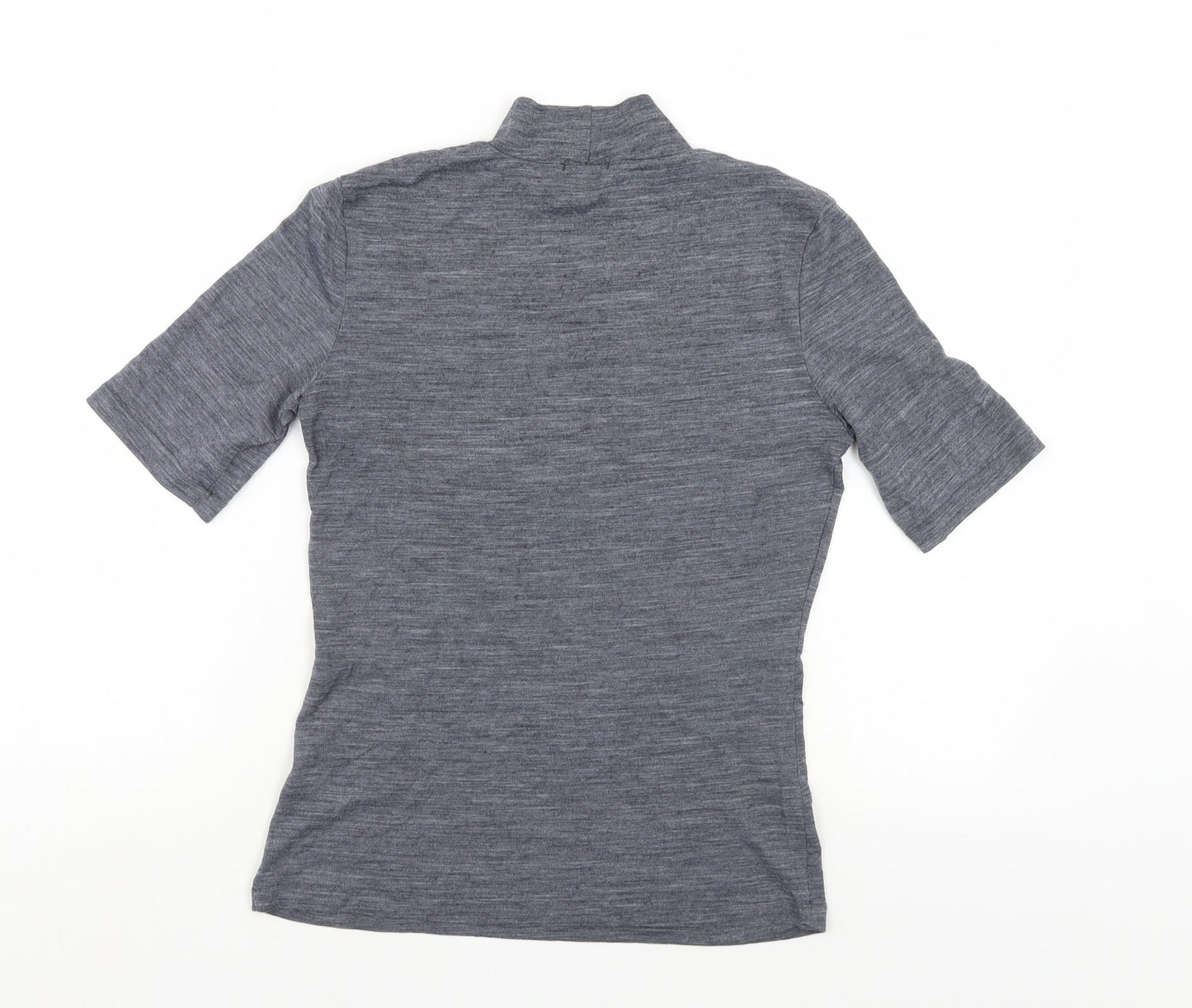 Massamino dutti Womens Grey   Basic T-Shirt Size 8