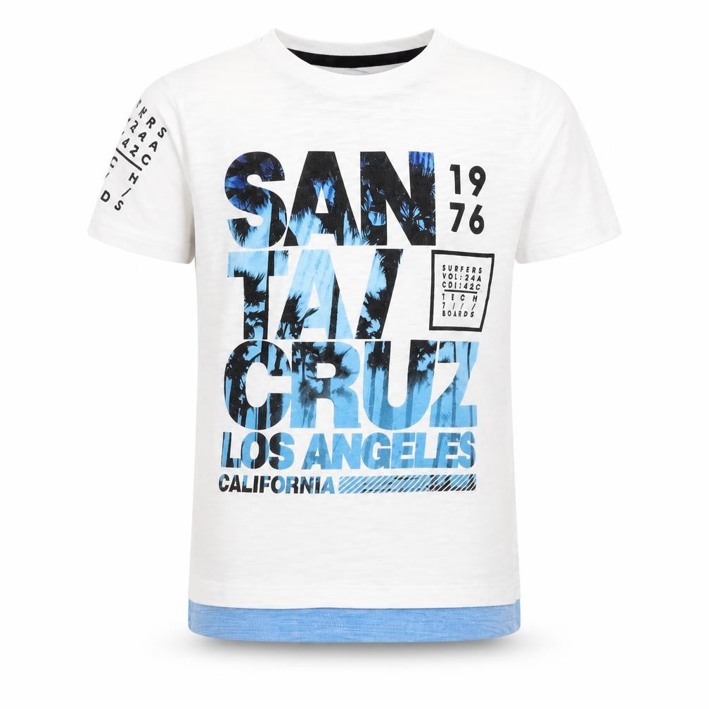 Primark Boys White   Basic T-Shirt Size 5-6 Years
