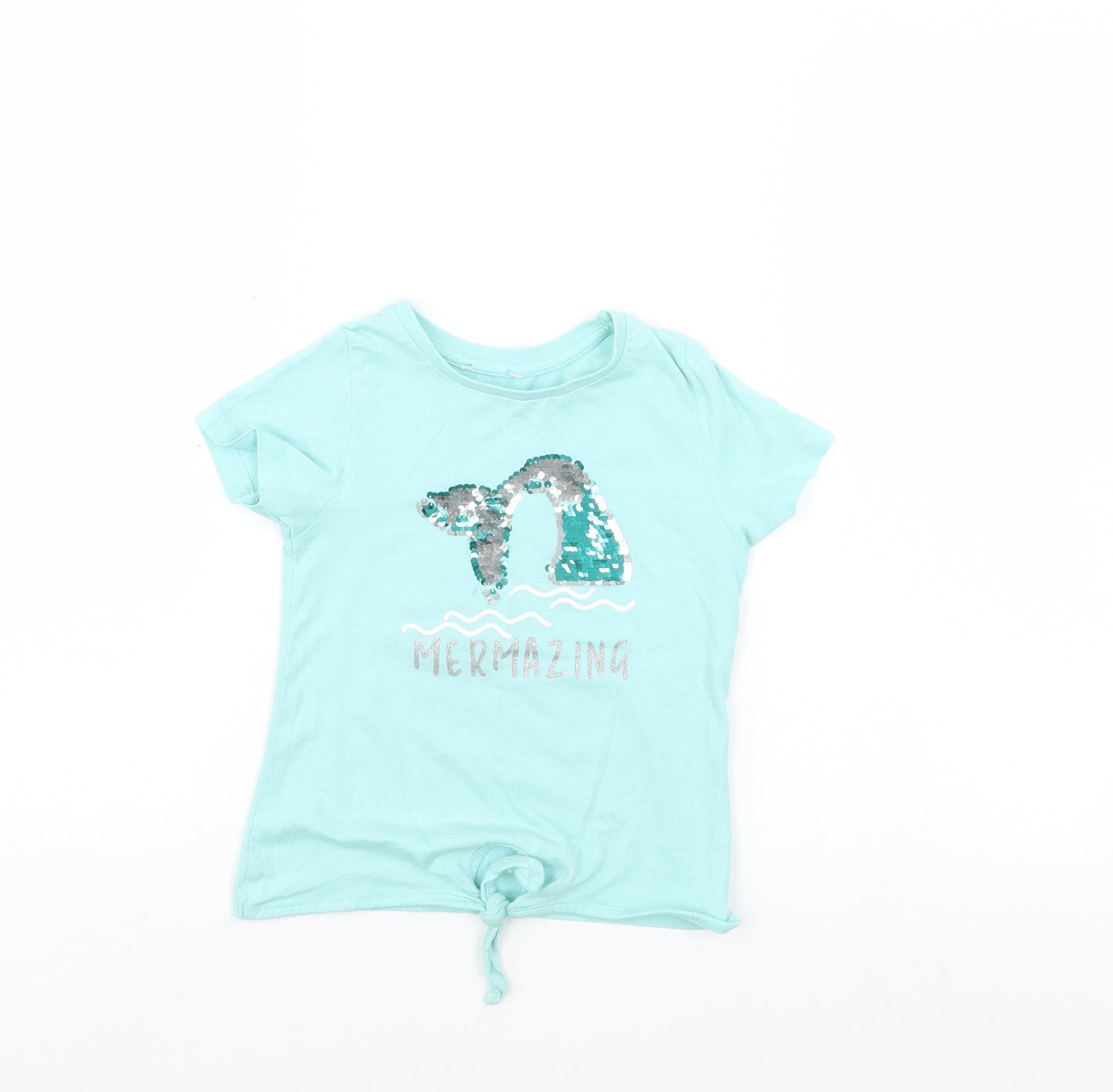 Preworn Girls Blue   Basic T-Shirt