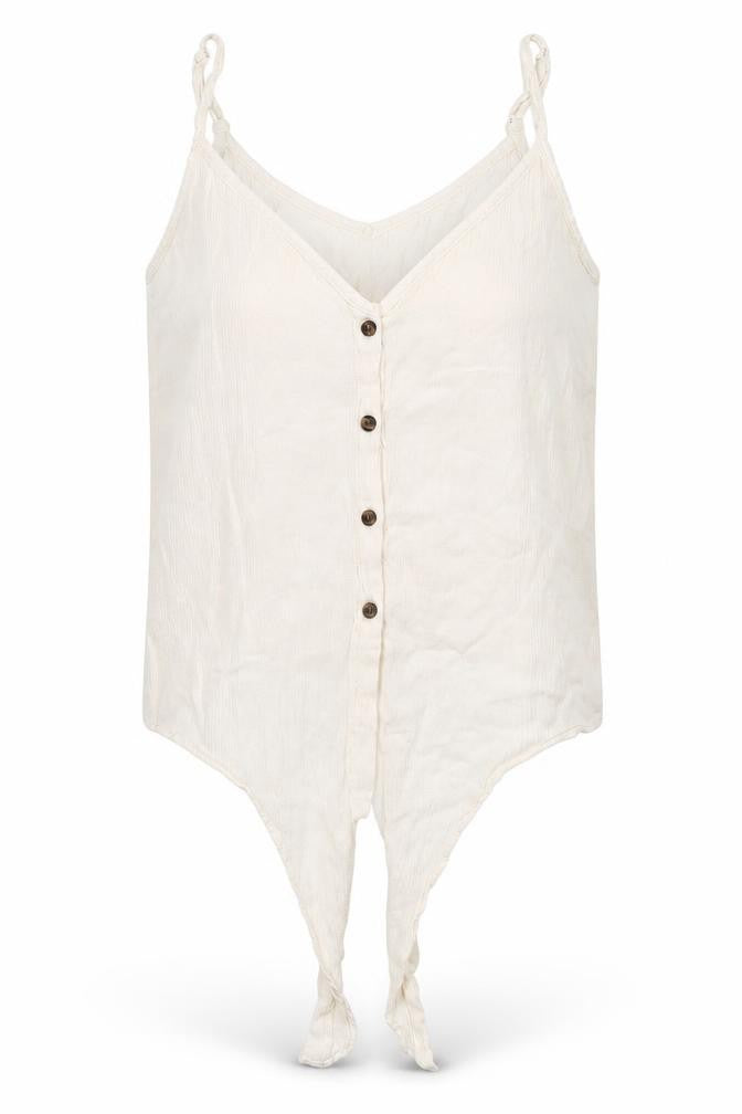 H&M Womens White   Basic Blouse Size S