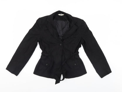 M&Co Womens Black   Jacket Blazer Size 10