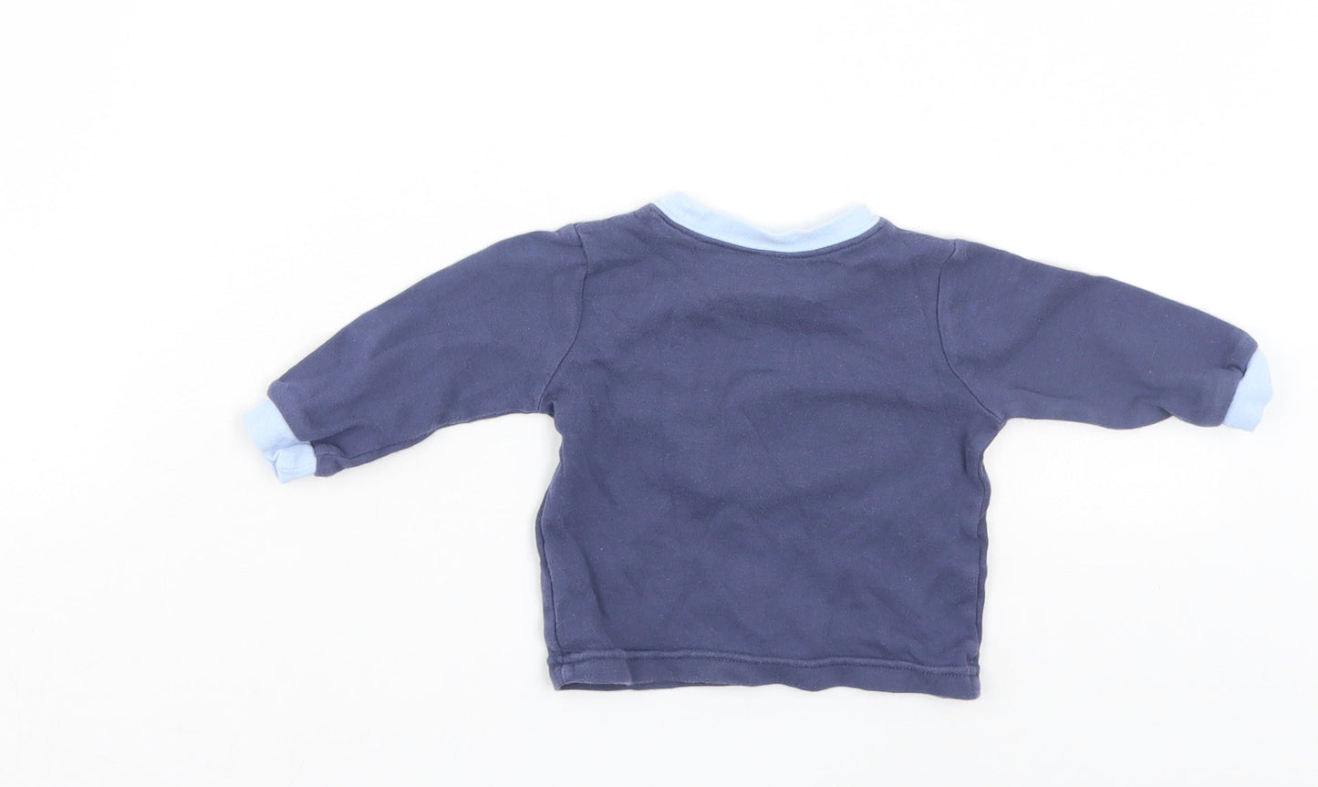 George Boys Blue   Pullover Jumper Size 3-6 Months