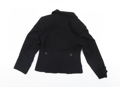Preloved angelo di nepi Womens Black   Jacket Suit Jacket Size 12 - Back