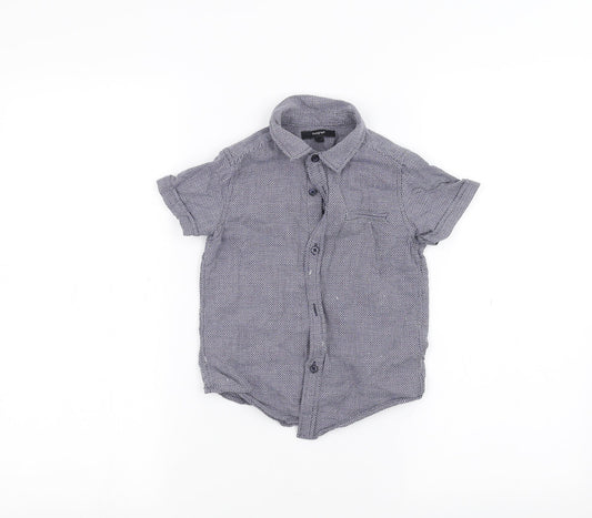 Autograph Boys Blue   Basic Button-Up Size 3-4 Years