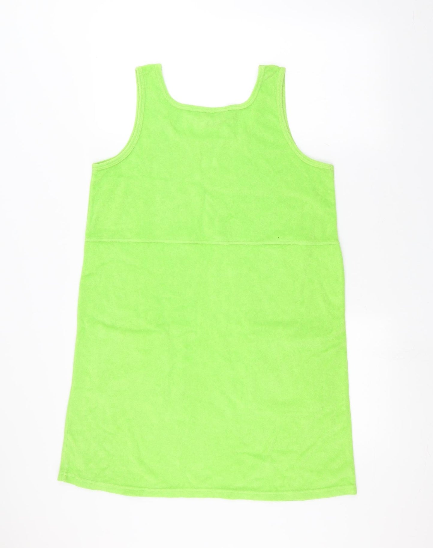 BHS Womens Green   Basic Tank Size 14