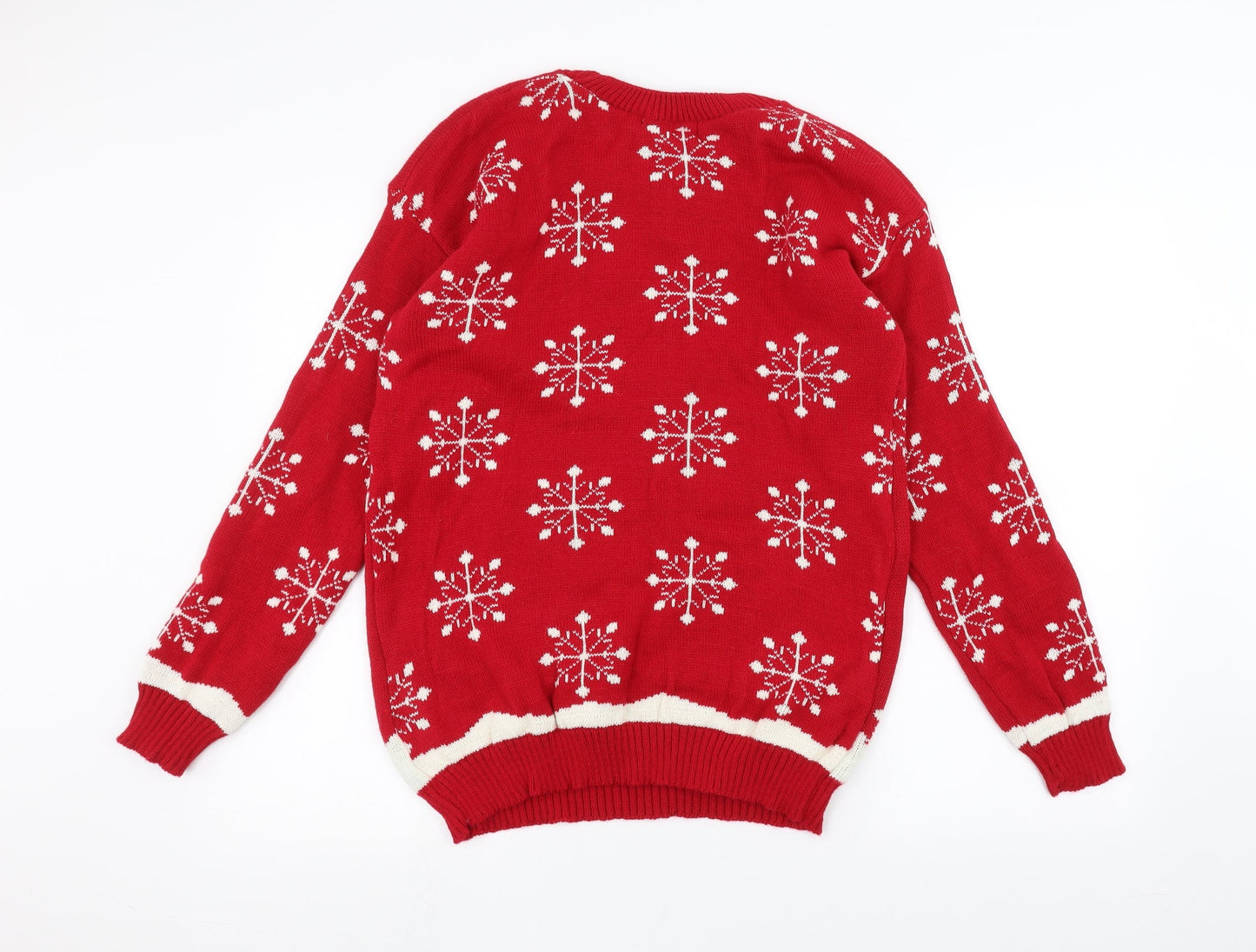 Whisper Mens Red   Pullover Jumper Size M  - chrismas jumper