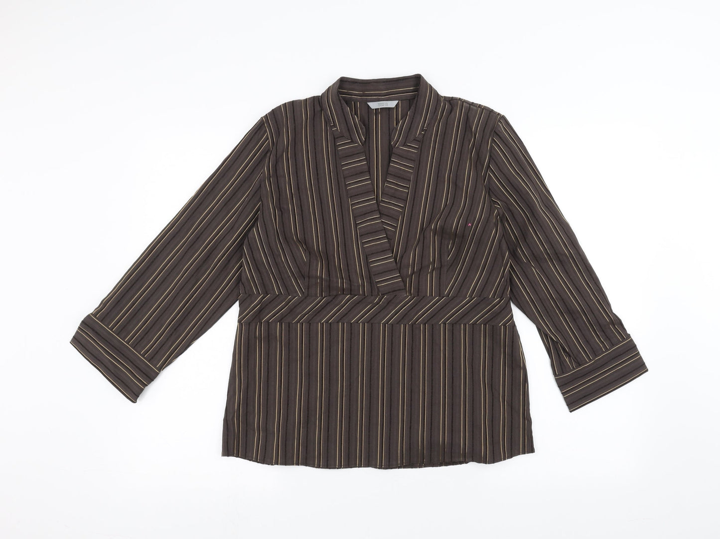 Marks and Spencer Womens Brown   Jacket  Size 16