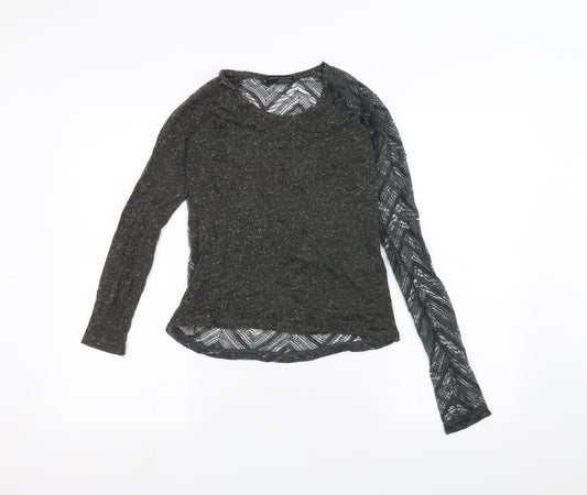 Zara Womens Black   Basic T-Shirt Size S