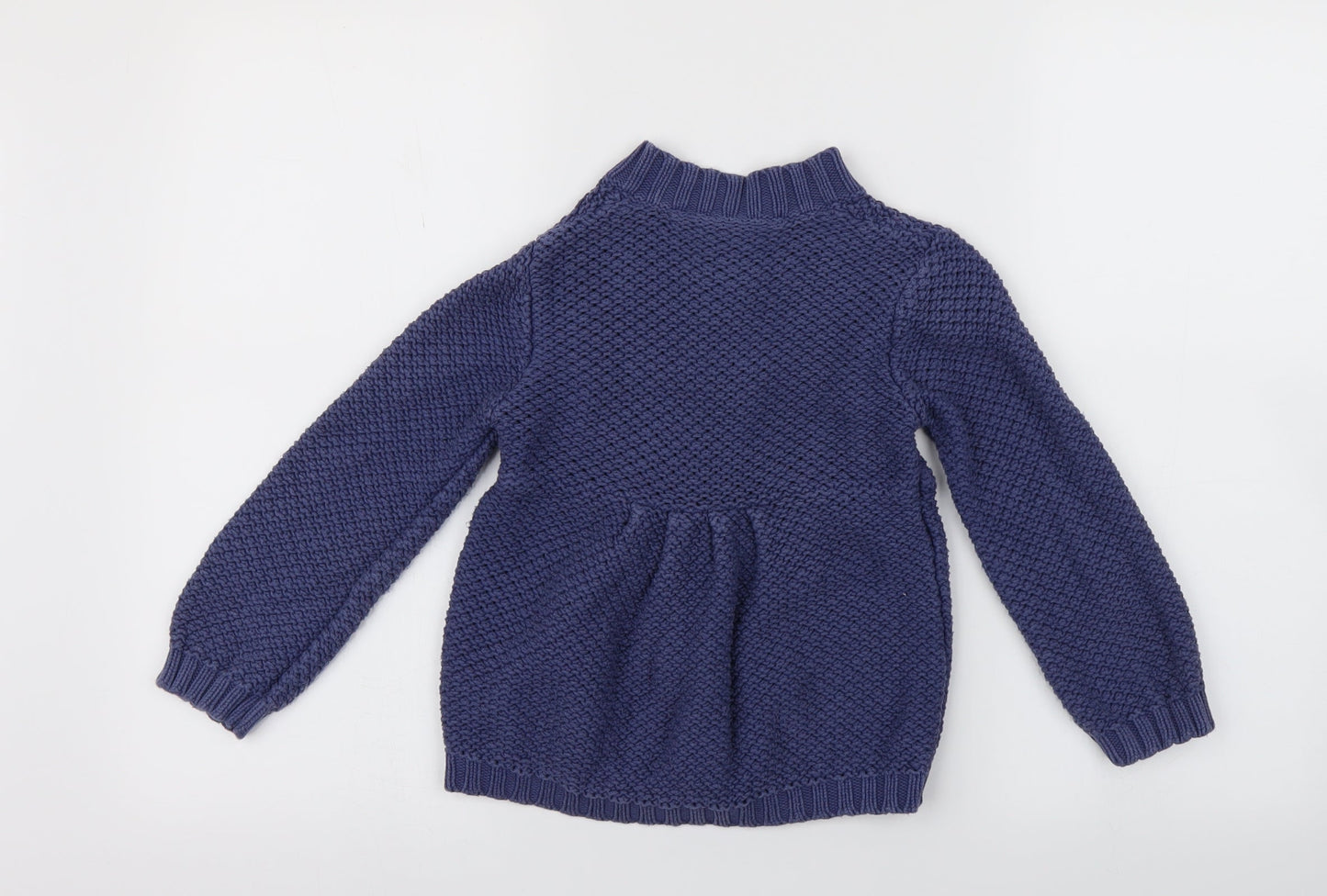 Preworn Womens Purple Floral  Cardigan Jumper Size 40