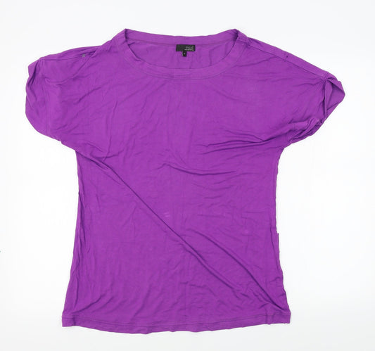 NEXT Womens Purple   Basic T-Shirt Size 10