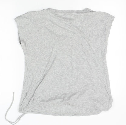 Next Womens Grey   Basic T-Shirt Size 12