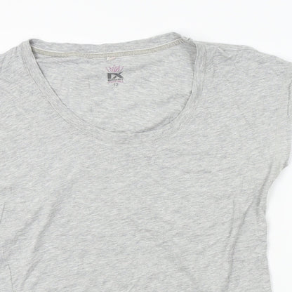 Next Womens Grey   Basic T-Shirt Size 12