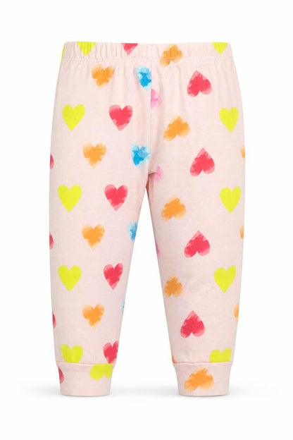 F&F Girls Pink    Pyjama Pants Size 2-3 Years