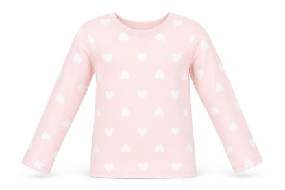 F&F Girls Pink    Pyjama Top Size 3-4 Years