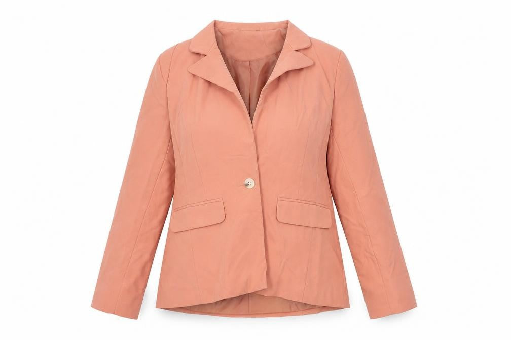 Miss Selfridge Womens Orange   Jacket Blazer Size 14