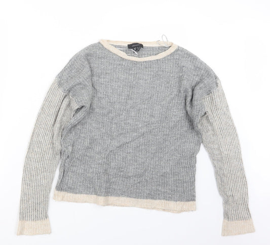 Atmosphere Womens Grey  Knit Pullover Jumper Size 14