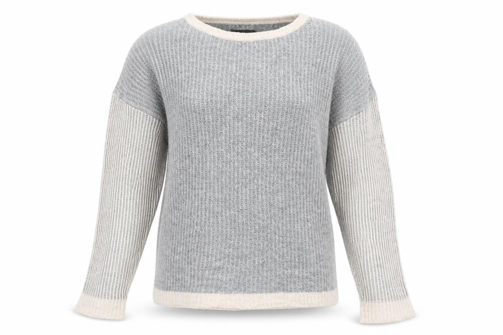 Atmosphere Womens Grey  Knit Pullover Jumper Size 14