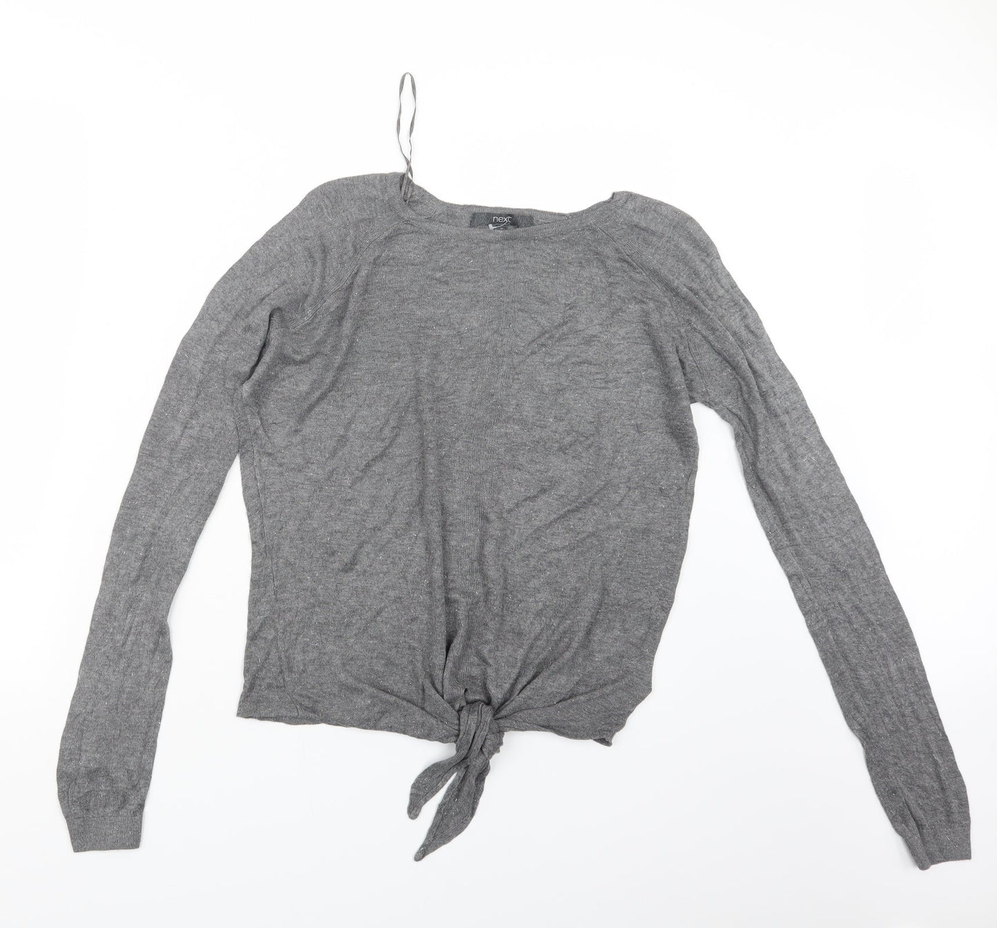 NEXT Womens Grey  Knit Pullover Jumper Size 10