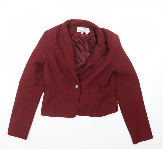 America Today Womens Red   Jacket Blazer Size XL
