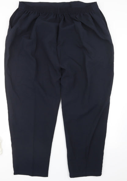 Preworn Womens Blue   Trousers  Size 28 L27.5 in