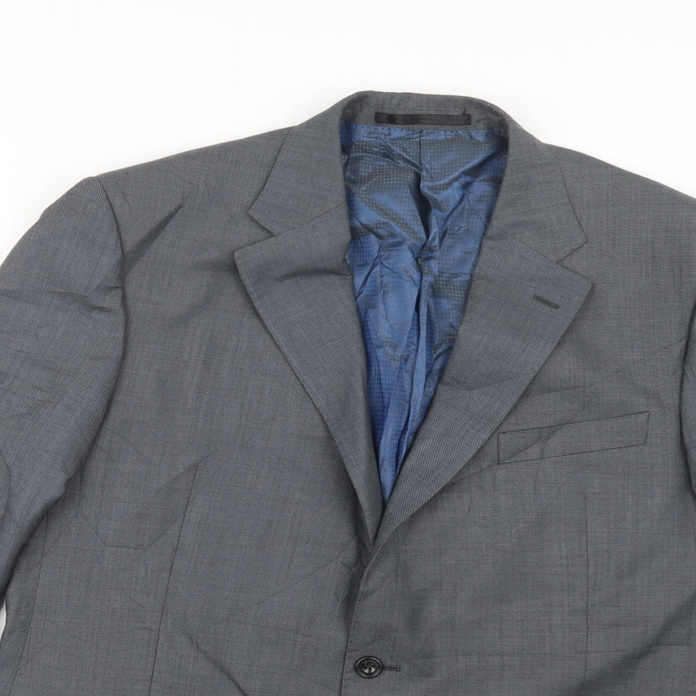 Marks and Spencer Mens Grey   Jacket Suit Jacket Size 42