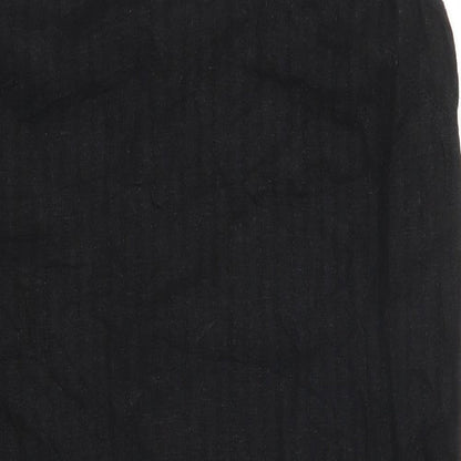Preloved NEXT Womens Black   Pencil Dress  Size 8 - Detail