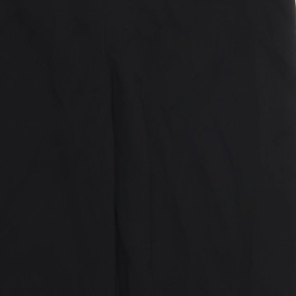 Preworn Womens Black   Trousers  Size 14 L30 in