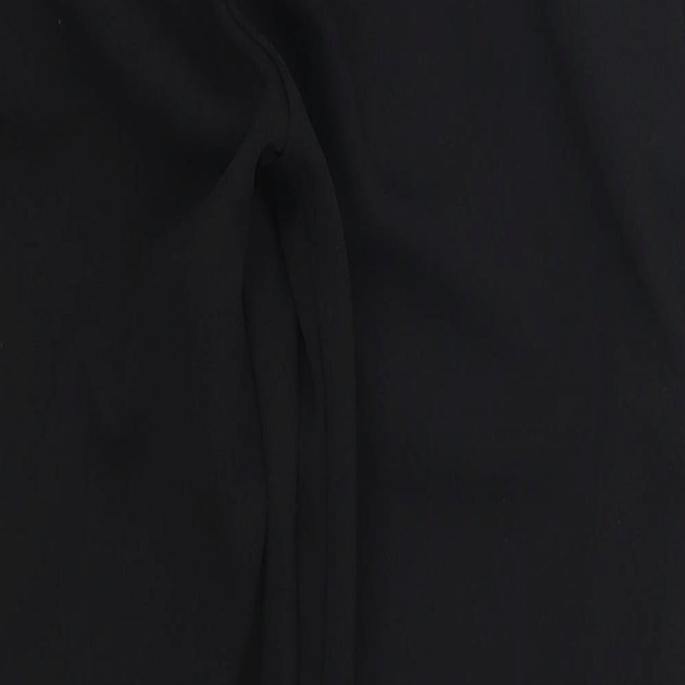 Rebellious Womens Black   Trousers  Size 6 L24 in