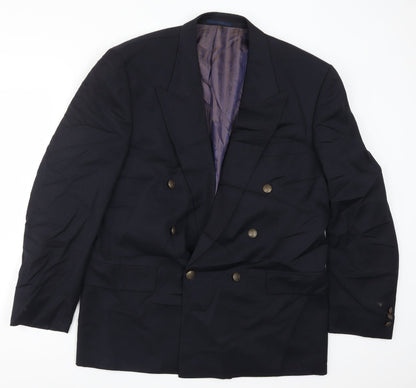 Additional front view of Principles men’s blue jacket suit jacket, size 42